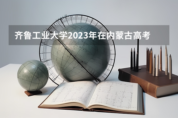 齐鲁工业大学2023年在内蒙古高考各专业的招生人数是多少