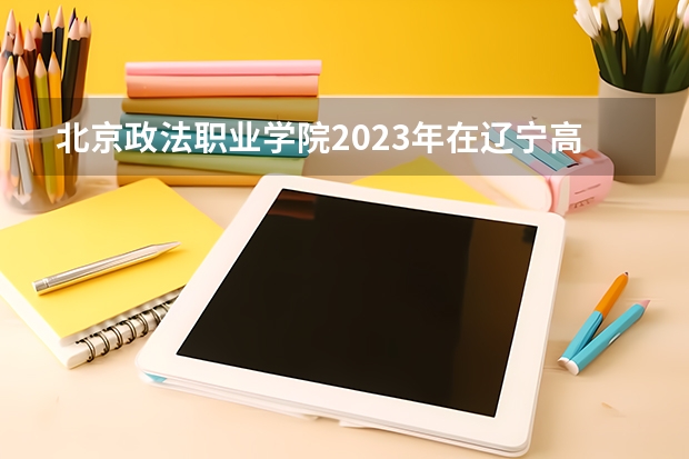 北京政法职业学院2023年在辽宁高考各专业的招生人数是多少