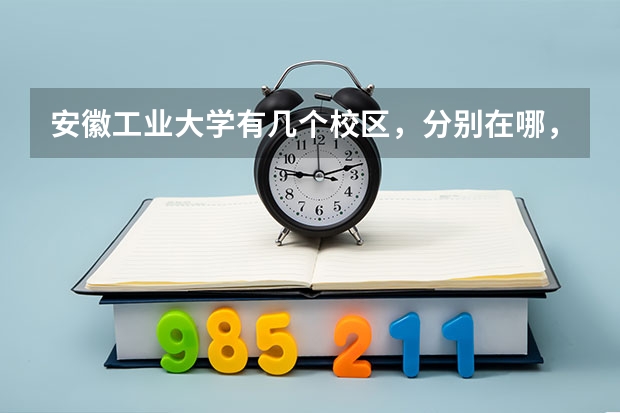 安徽工业大学有几个校区，分别在哪，请介绍一下，还有大一新生应该在哪个校区？