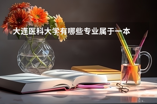 大连医科大学有哪些专业属于一本