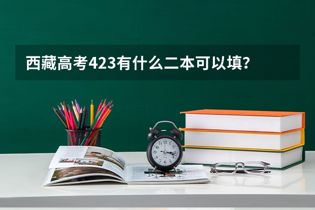 西藏高考423有什么二本可以填？