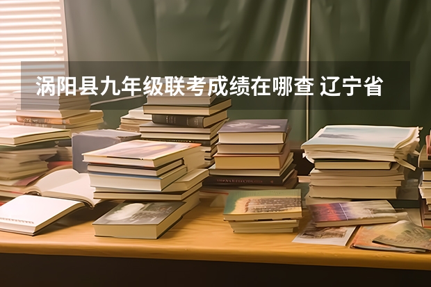 涡阳县九年级联考成绩在哪查 辽宁省学年九年级全省大联考 辽宁省学年九年级全省大联考