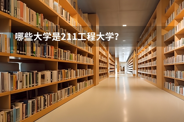 哪些大学是211工程大学？