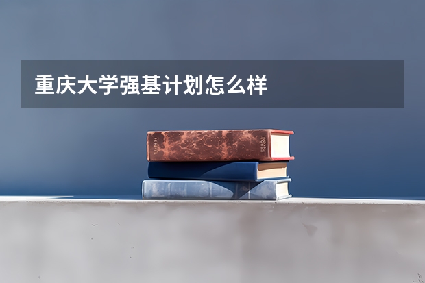 重庆大学强基计划怎么样