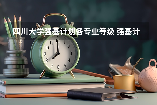 四川大学强基计划各专业等级 强基计划39所大学录取分数线